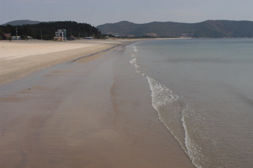 신지도 해수욕장 명사십리 